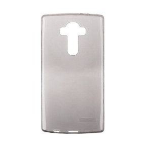 Силиконов гръб ТПУ ултра тънък за LG V10 сив прозрачен
